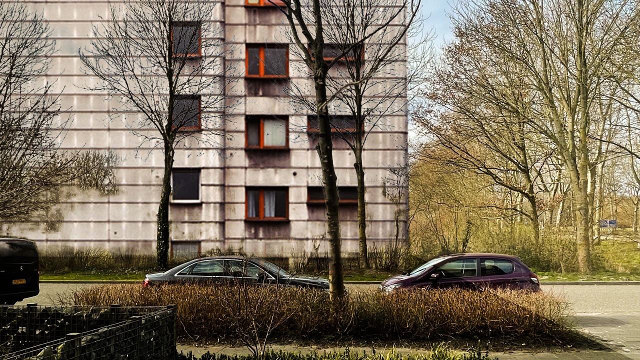Sfeerimpressie appartement 4 hoog