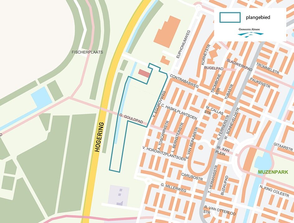 Locatie plangebied