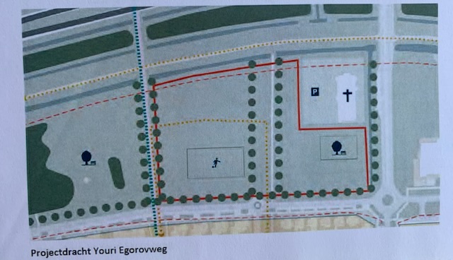 Origineel plangebied projectopdracht.